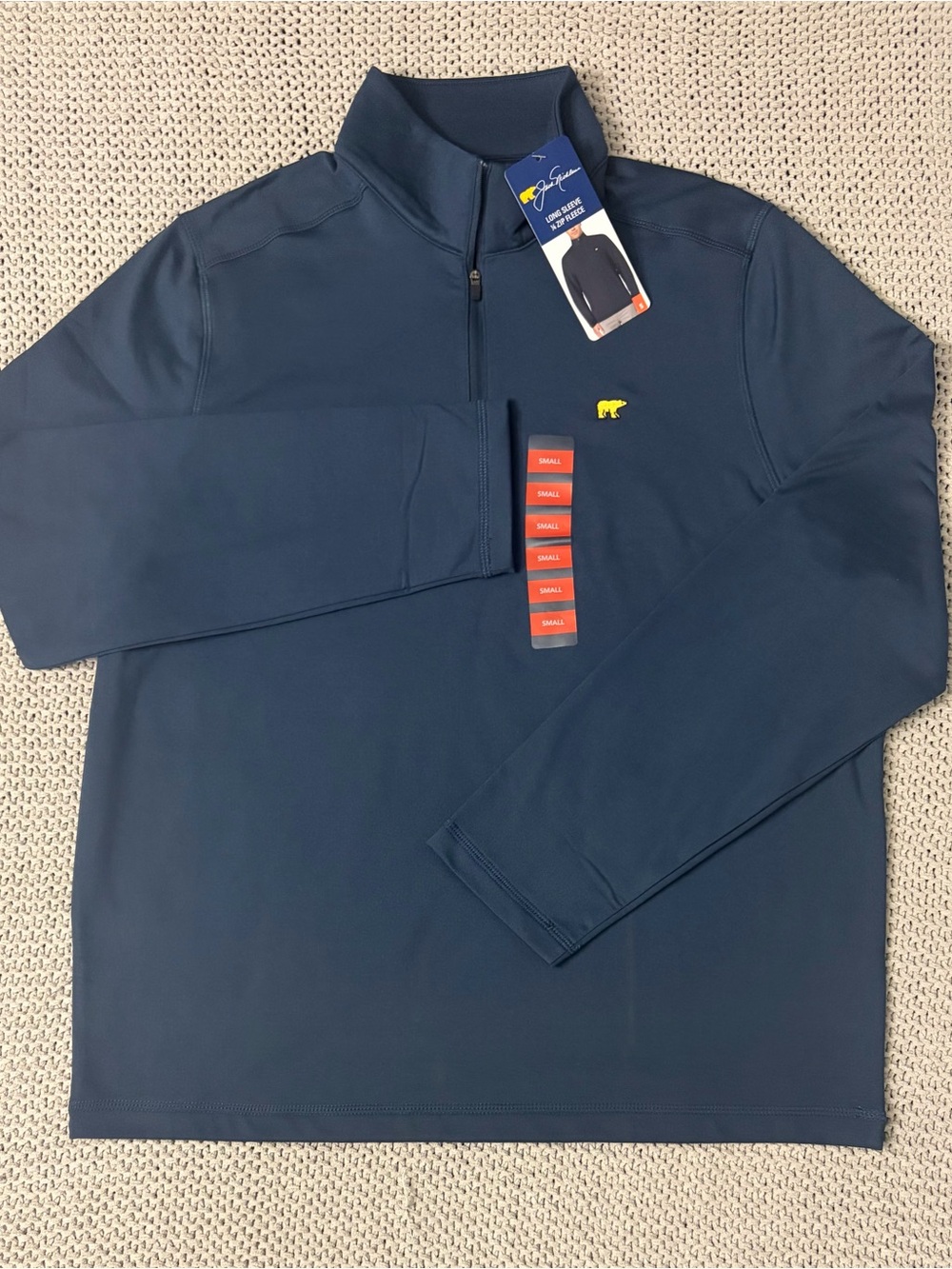 Jack Nicklaus Men’s Navy Quarter-Zip Pullover